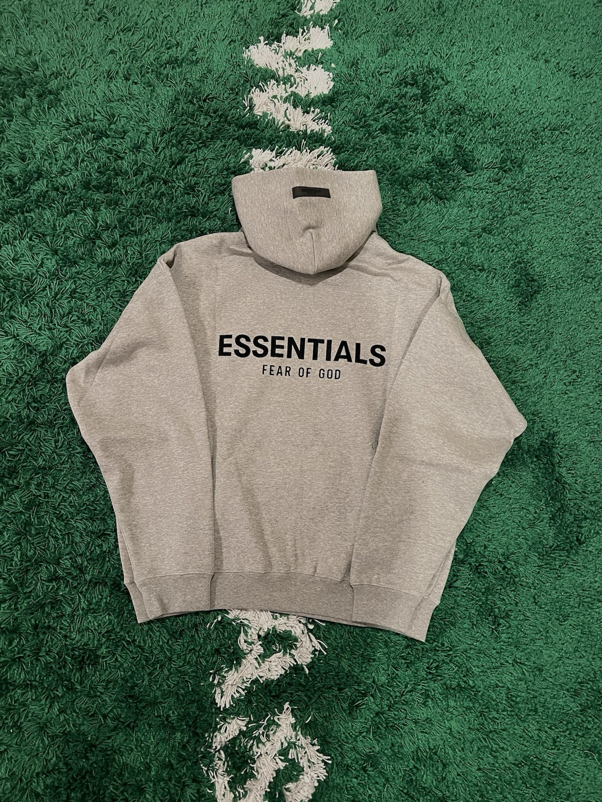 Fear of God Essentials Dark Oatmeal Hoodie size XL