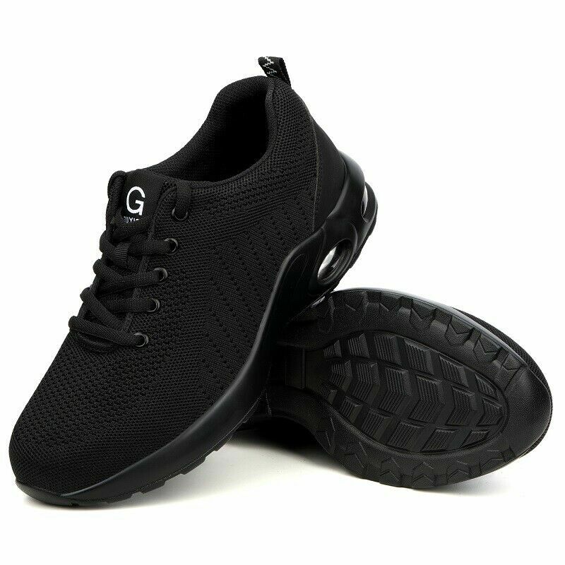 Mens Work Boots Safety Shoes Steel Toe shoes Sneakers Lightweight size 9 10 12