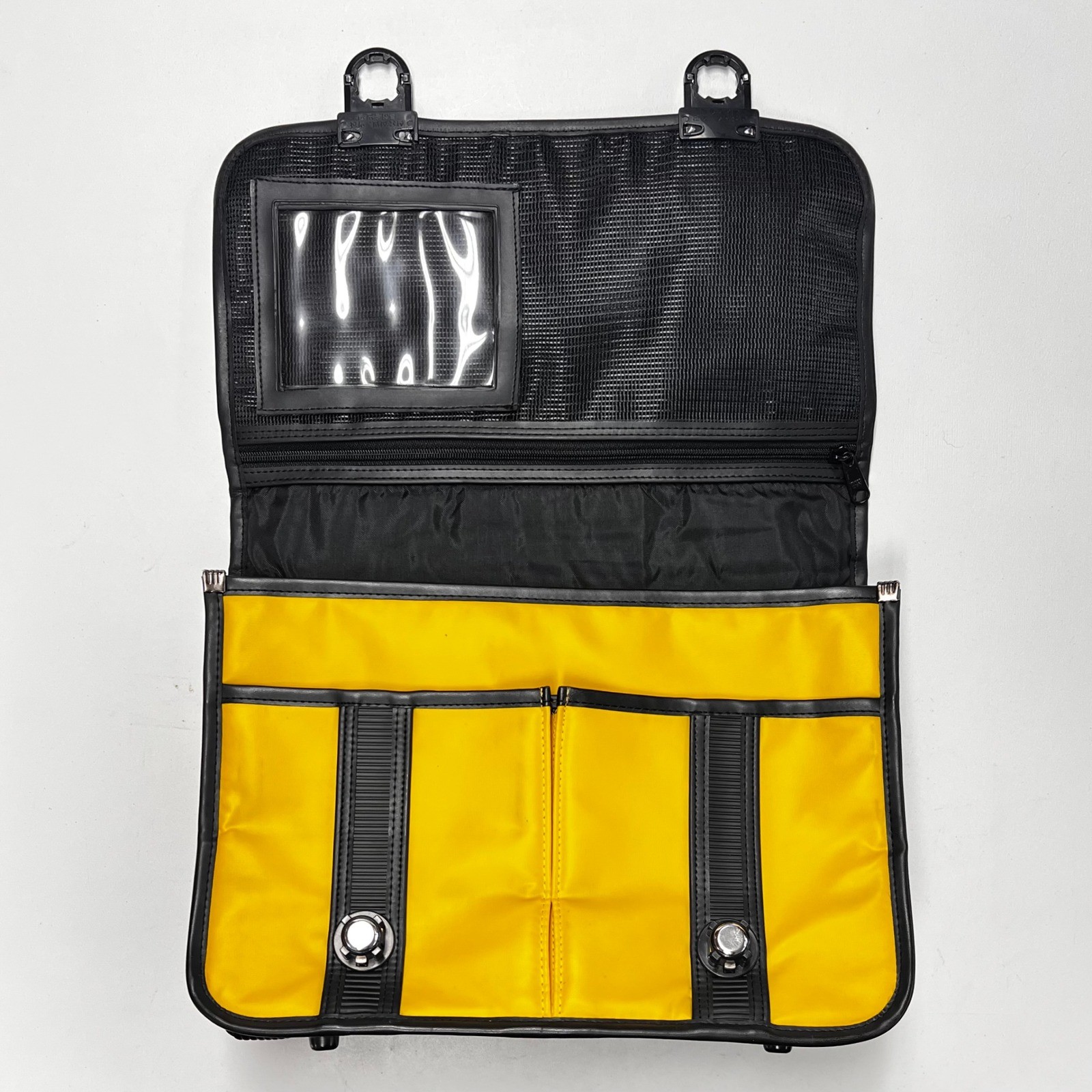 1988 Vintage Snoopy Sally Peanuts Backpack Briefcase Yellow Nylon Kids Japan
