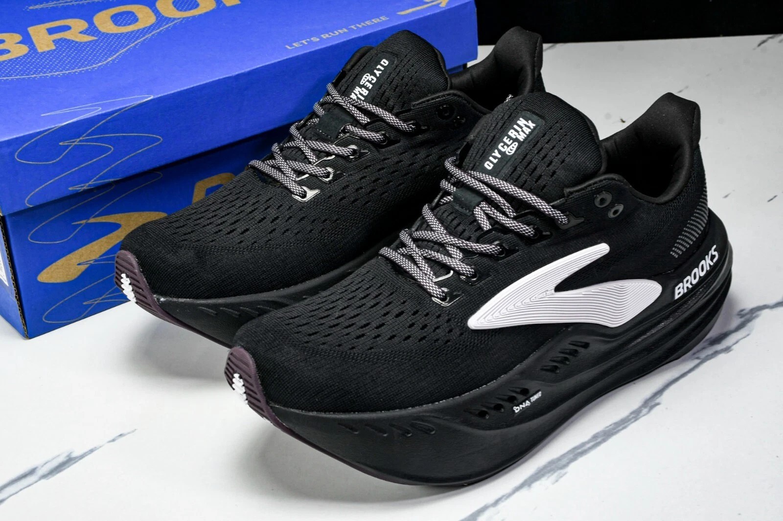Brooks Glycerin Max Black Men size 8.5