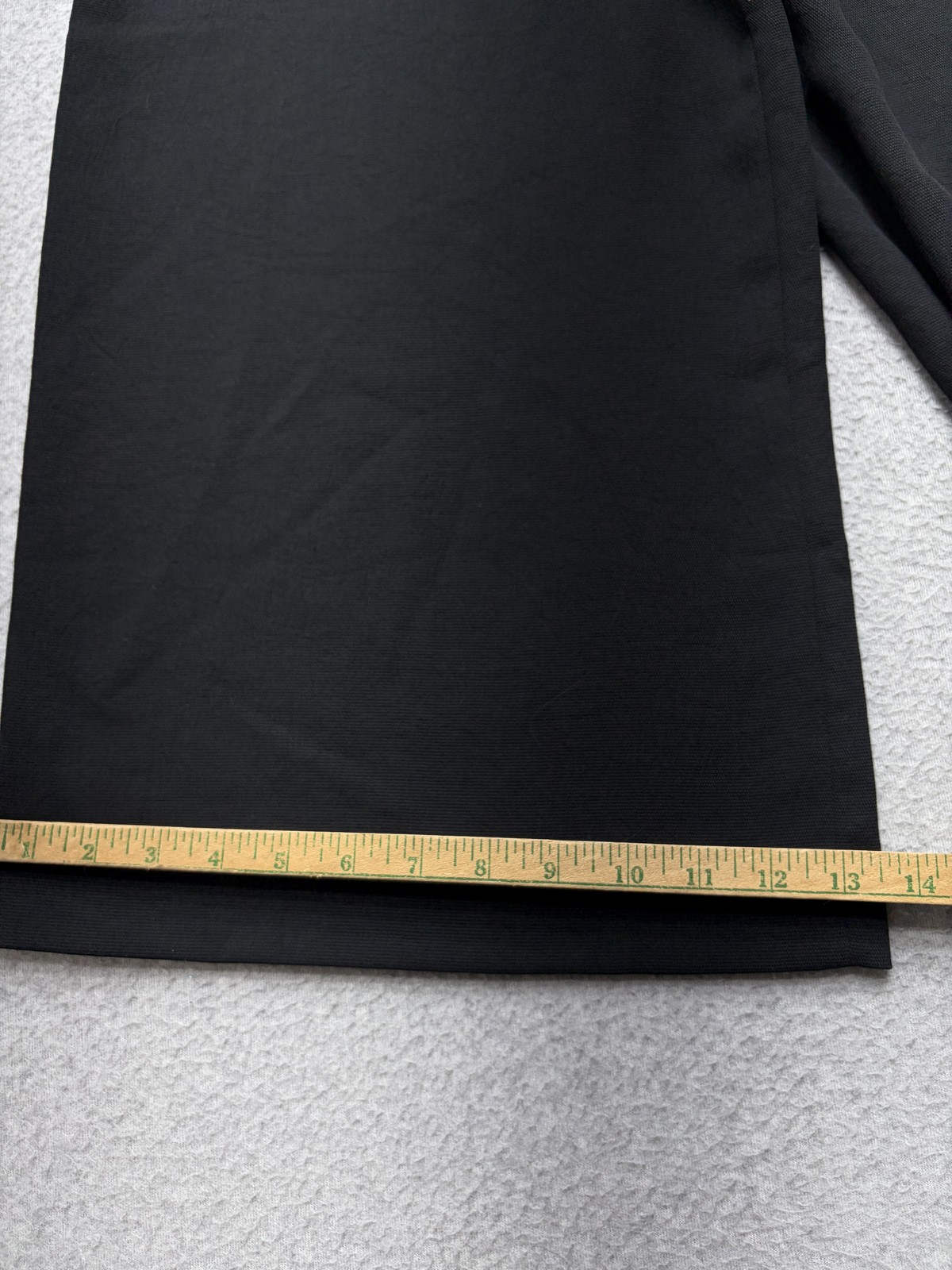 Wilfred Aritzia Lalemant Crop Pants Womens 2 Black Knit Wide Leg Pull On Pockets