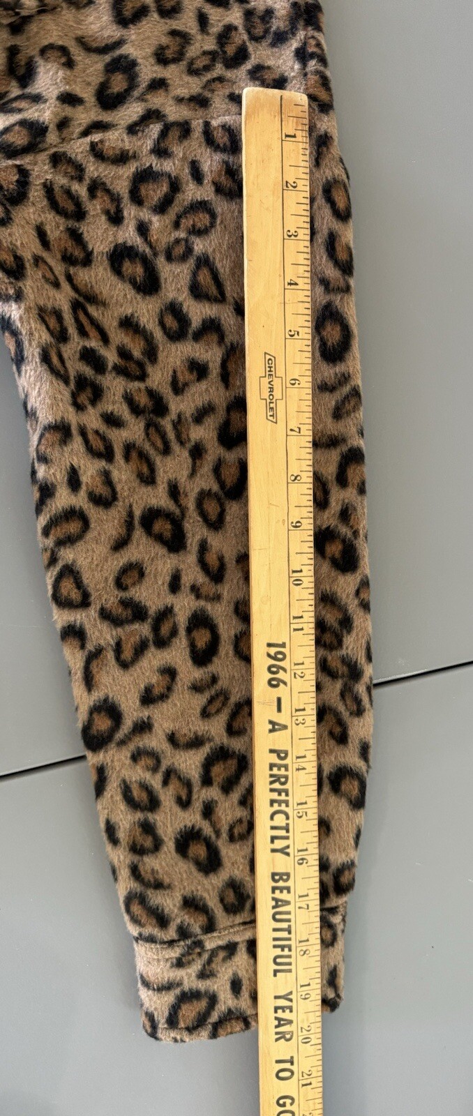 Women’s XL Classic Leopard Print Shacket Button Up w/ Front Pockets Shirt Jodfli