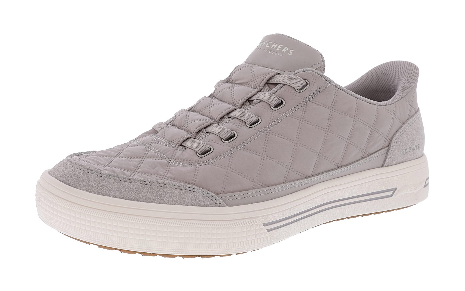 SKECHERS MEN’S ARCH FIT ARCADE-COZY FIT 183227W/STN WIDE WIDTH WALKING SHOES