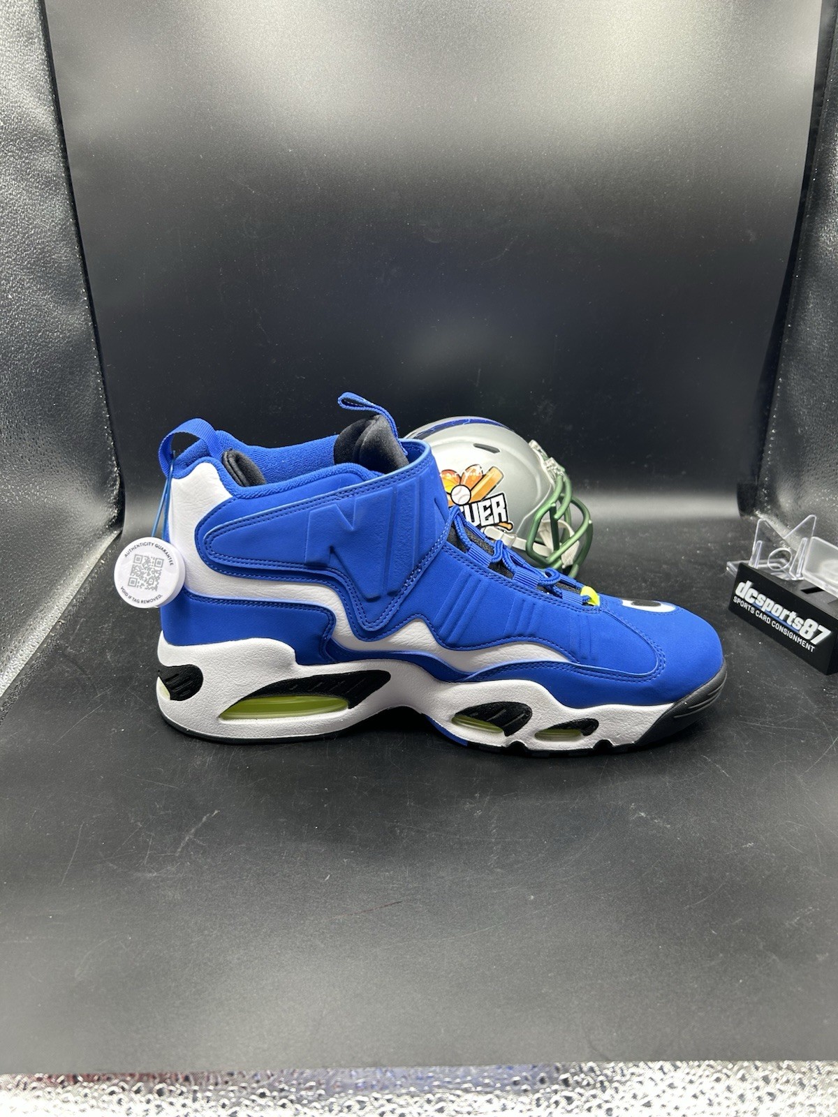 Nike Air Griffey Max 1 2021 Varsity Royal White Suede SZ 10.5(DJ5161-400) (CBMH)