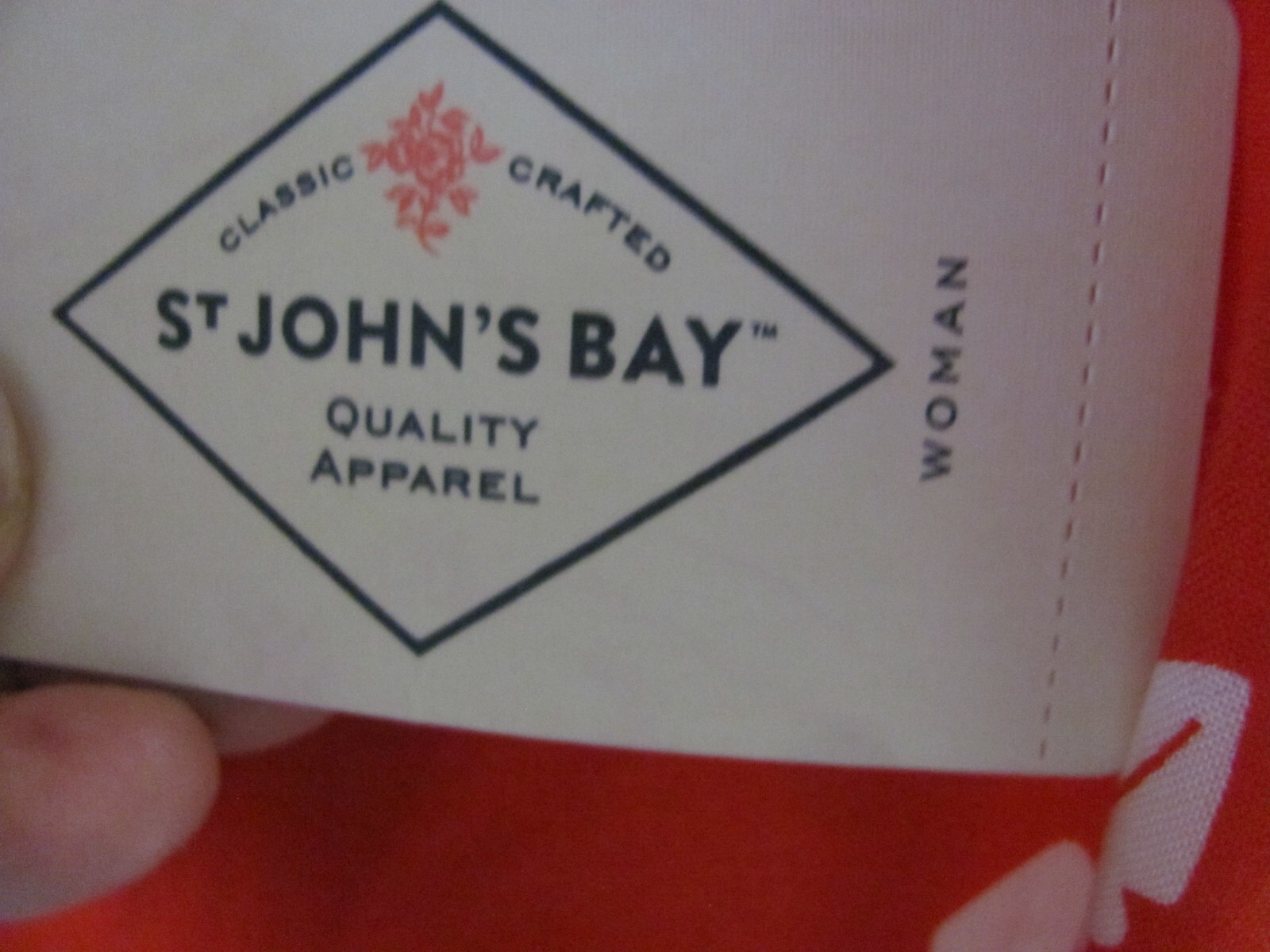 ST JOHNS BAY PLUS SIZE LADIES JUMPSUIT SIZE 2X NEW WITH TAGS PIT TO PIT 24 IN RA
