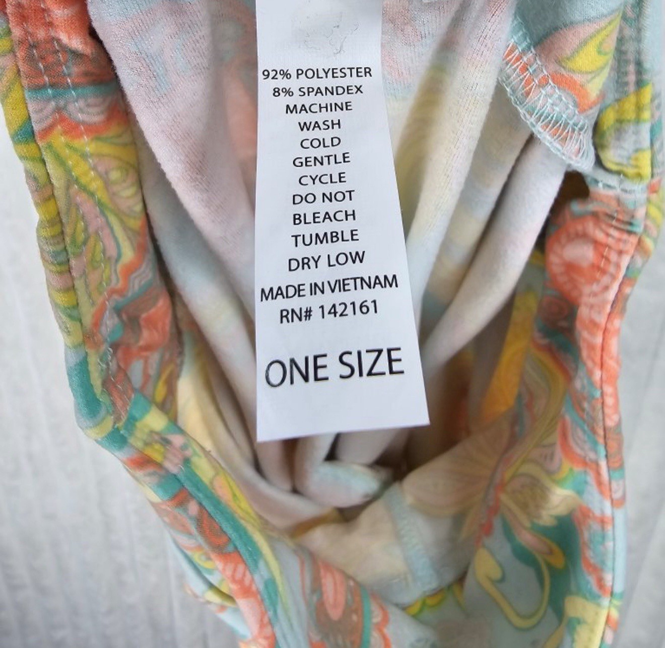 Lularoe Multicolor Polyester/Spandex Blend One Size Leggings