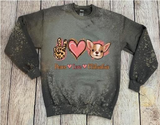 dog Cat Pet sweatshirt hoodie any size Chihuahua Pitbull Choose Your Breed
