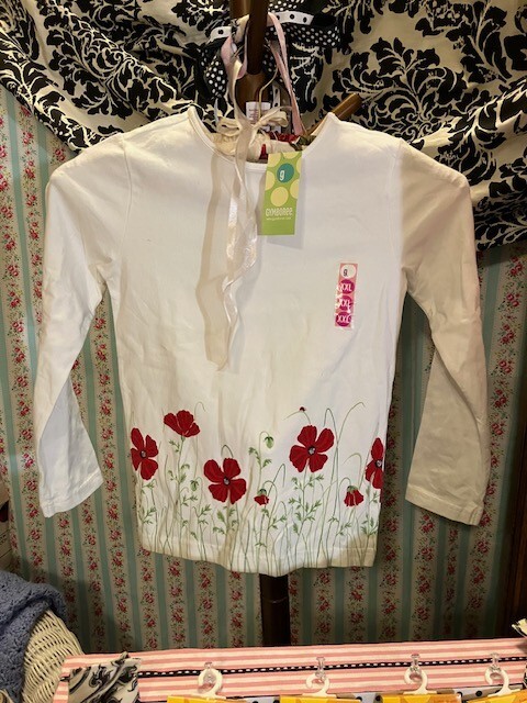 Your CHOICE 2003 Gymboree Valentine Poppies NWT pants sweater top dress purse