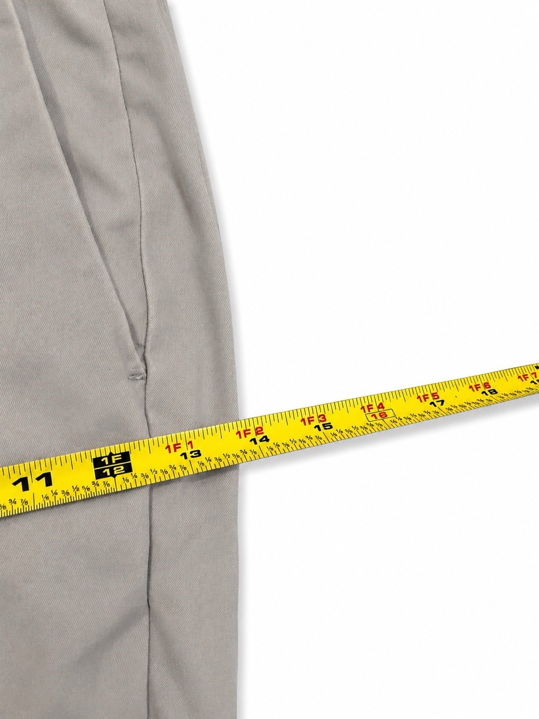 Brooks Brothers Clark Fit Chino Pants Mens 42×30 Beige Stretch Flat Front