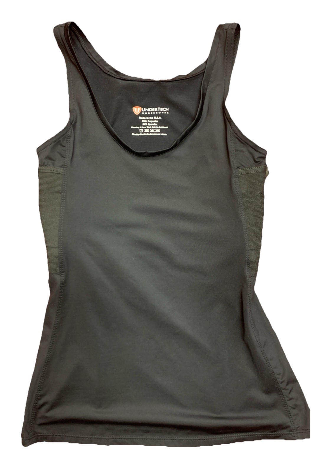 Undertech Undercover Conceal Carry Tank Top Shirt Womens Black 34” Chest Stretch