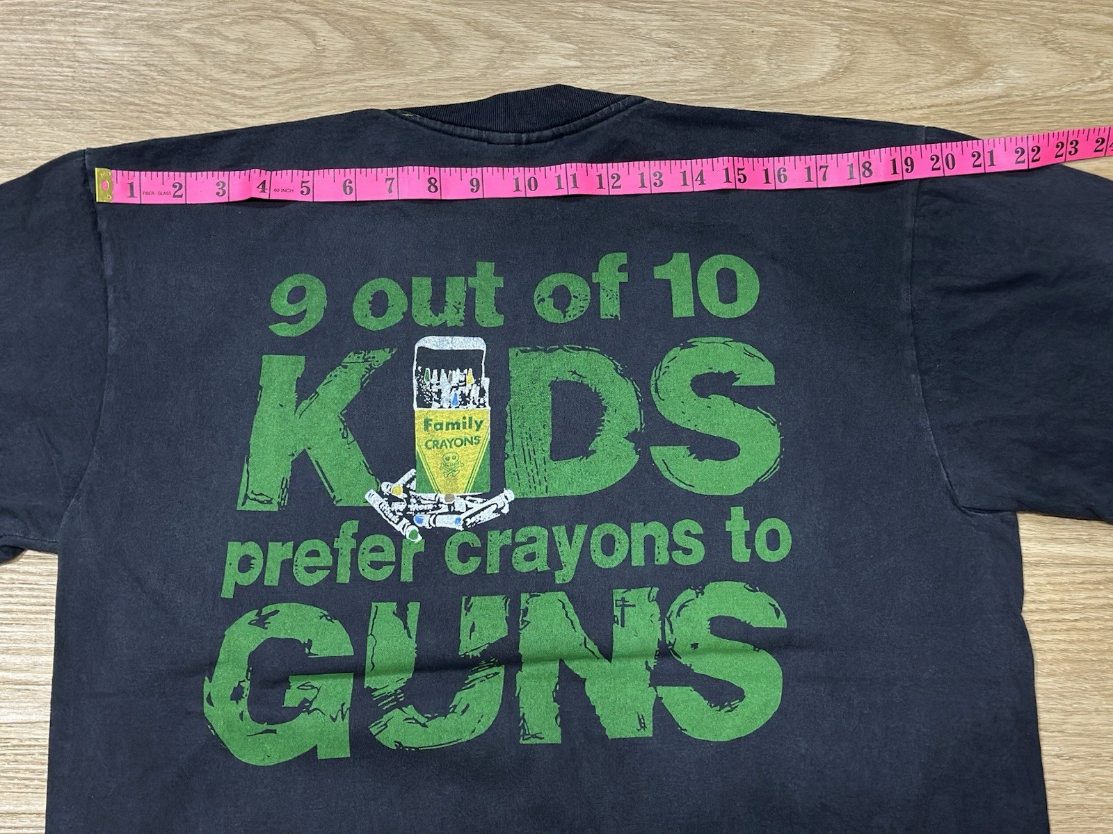 PEARL JAM vintage 1992 CHOICES t shirt9 9 OUT OF 10 KIDS PREFER CRAYONS