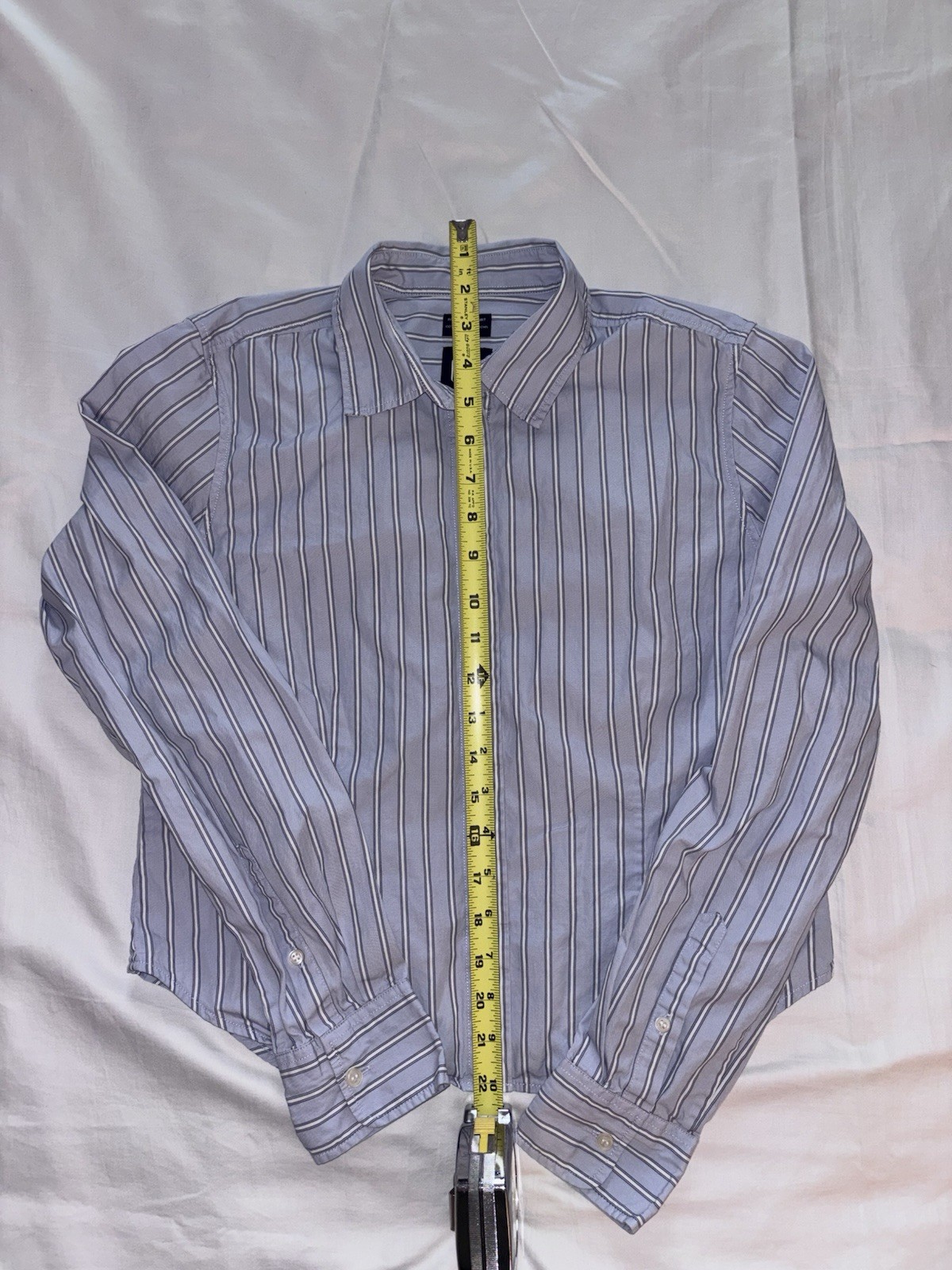 Gap Organic Cotton Fitted Crop Shirt