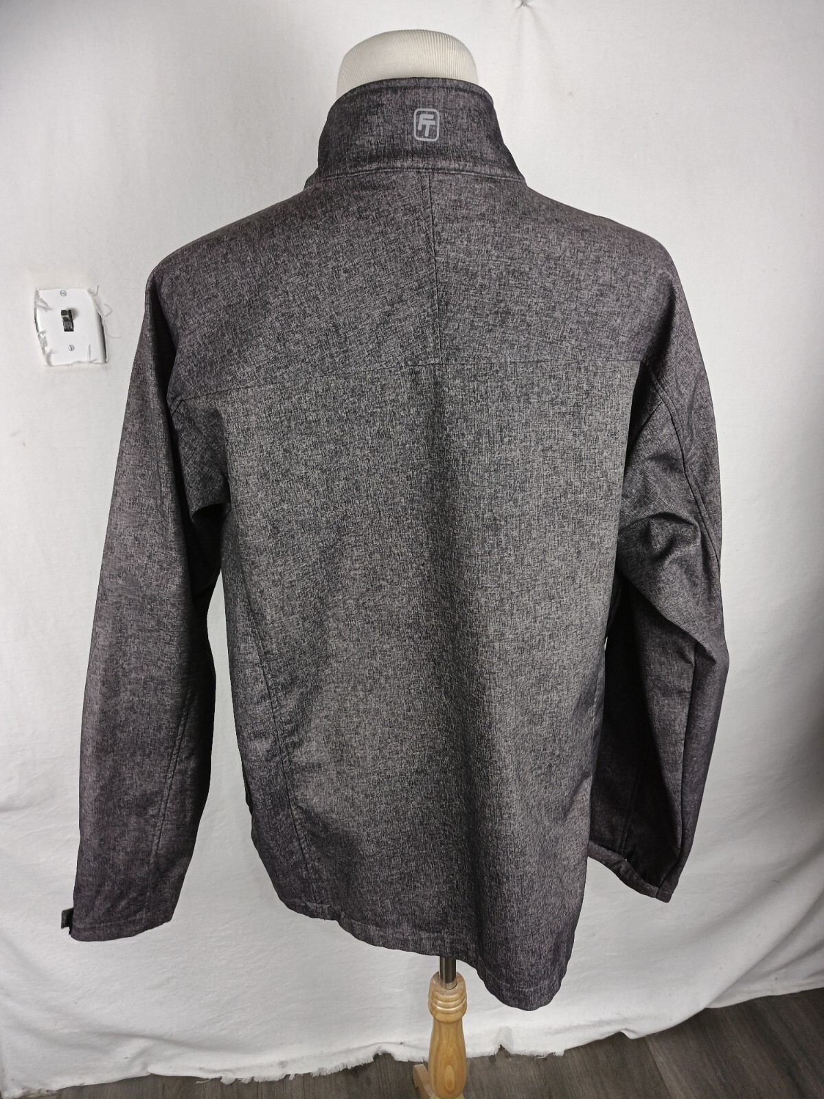 Freetech Mens Sz XL gray Active Wear Jacket B63