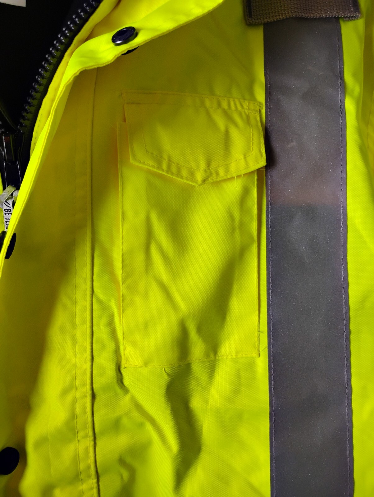 Ergodyne BE TENACIOUS Work Gear- Reflective- Coat – Jacket Hood Medium Lime NEW