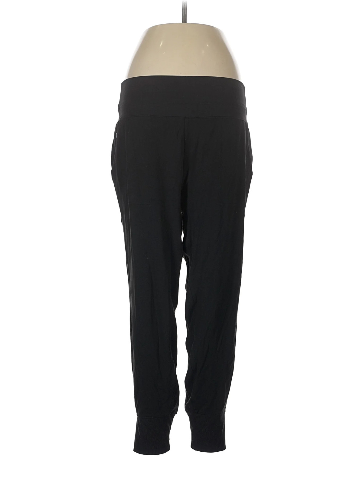 Athleta Women Black Active Pants L