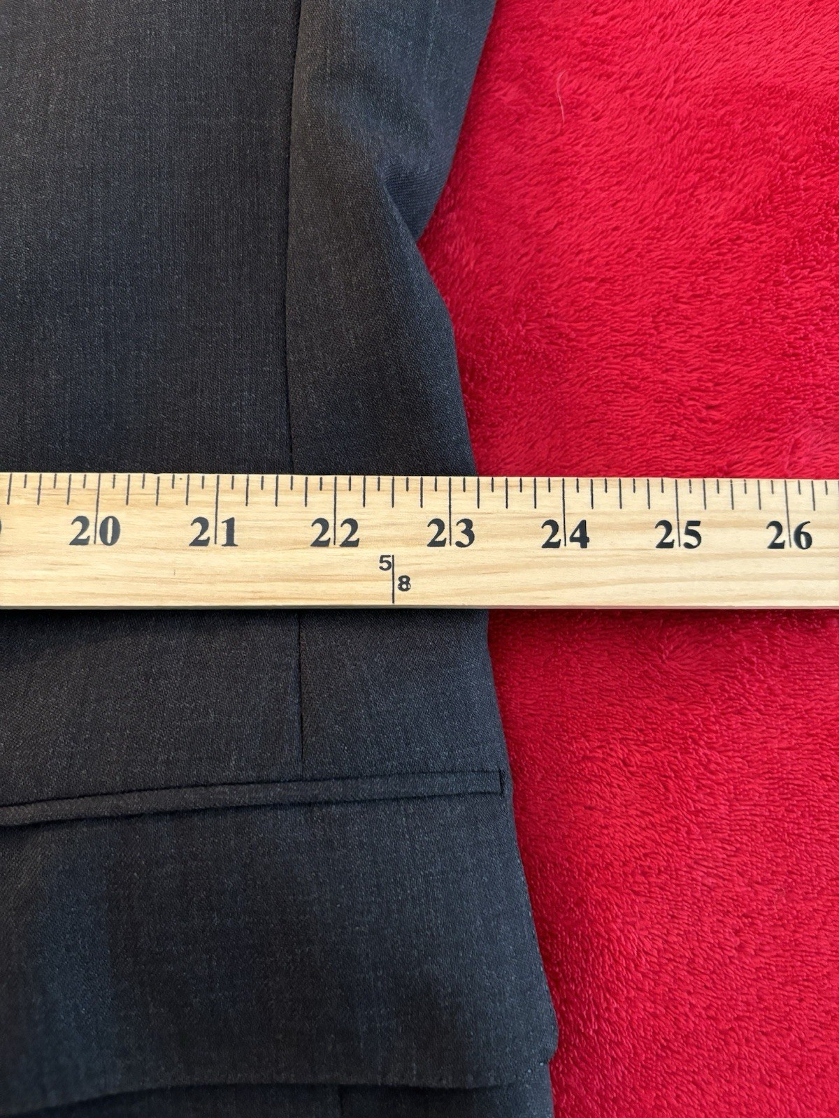 Southwick 48R 3-ROLL-2 100% Wool 2-piece Suit SOLID GRAY 40×29.5 Made in USA EUC