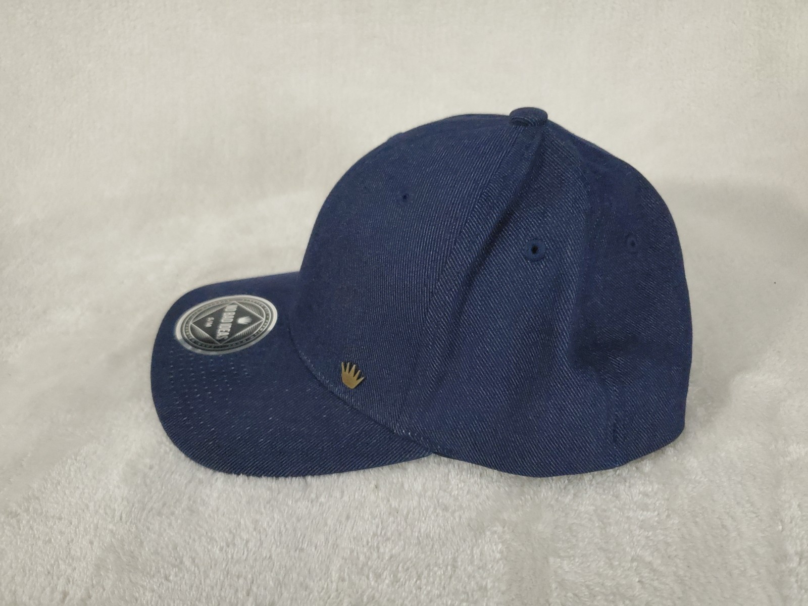 NO BAD IDEAS TUXEDO 2.0 MENS STRETCH FIT HAT SMALL MEDIUM DENIM BLUE NEW