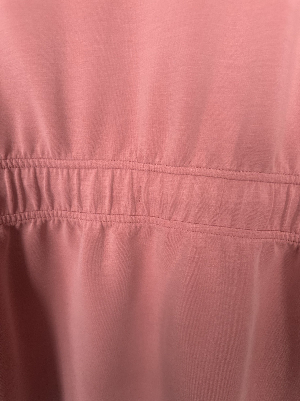 Member’s Mark Sandwash Pink Jacket M Lightweight Recycled Modal Spandex Full Zip