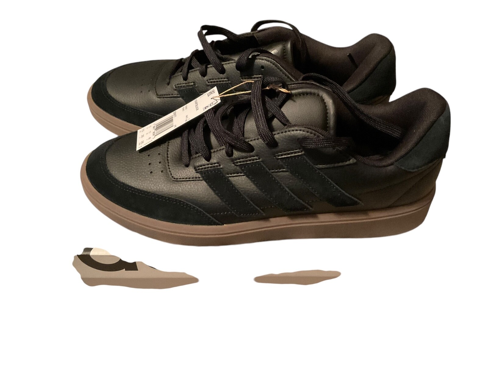 BRAND NEW – Size 11.5- adidas Courtblock Black ID9077