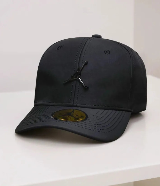 2025 Jordan Jumpman Black Cap – Men’s Adjustable Casual Sports Baseball Hat New