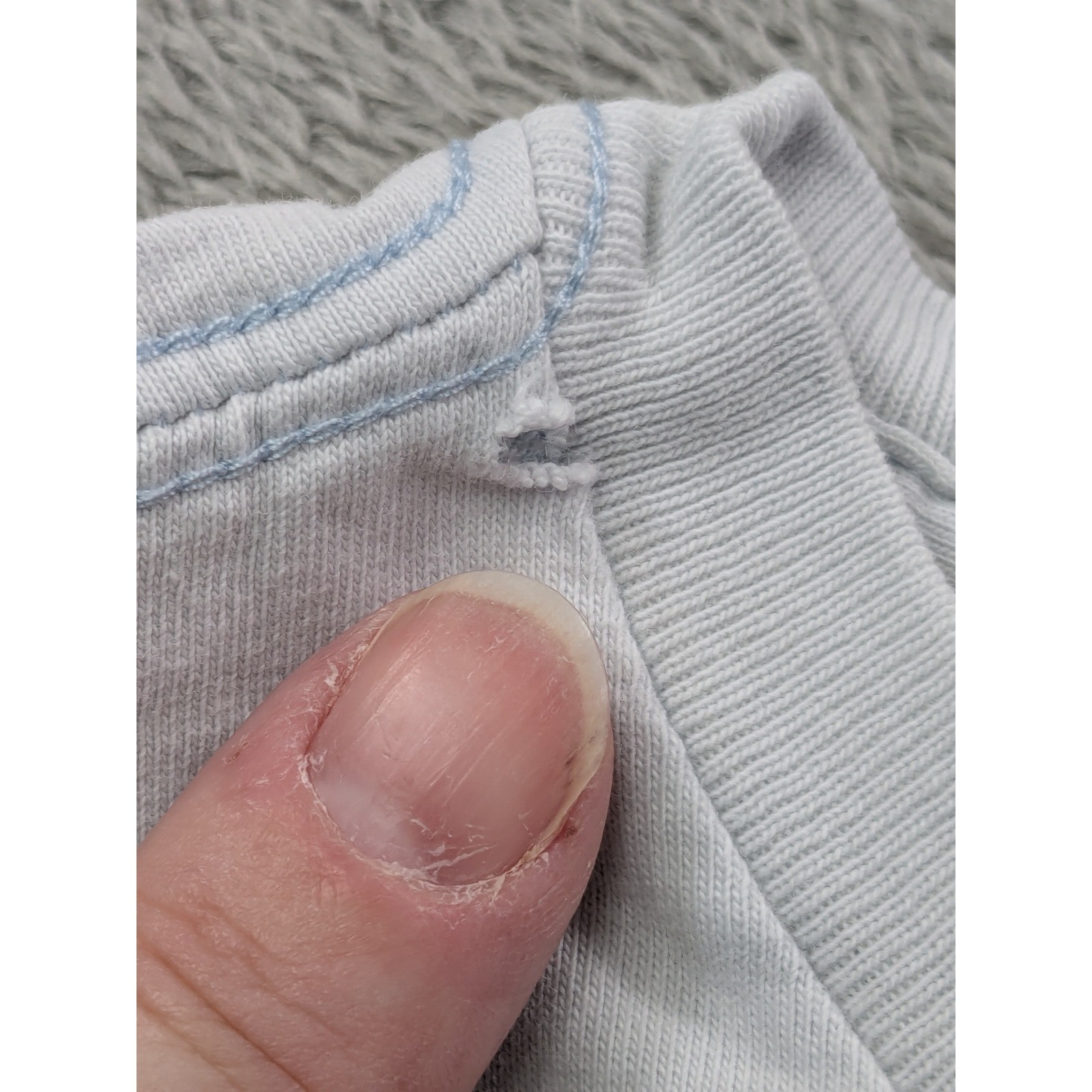 Vineyard Vines Mens 146th Kentucky Derby Long Sleeve T-Shirt Blue Small Cotton