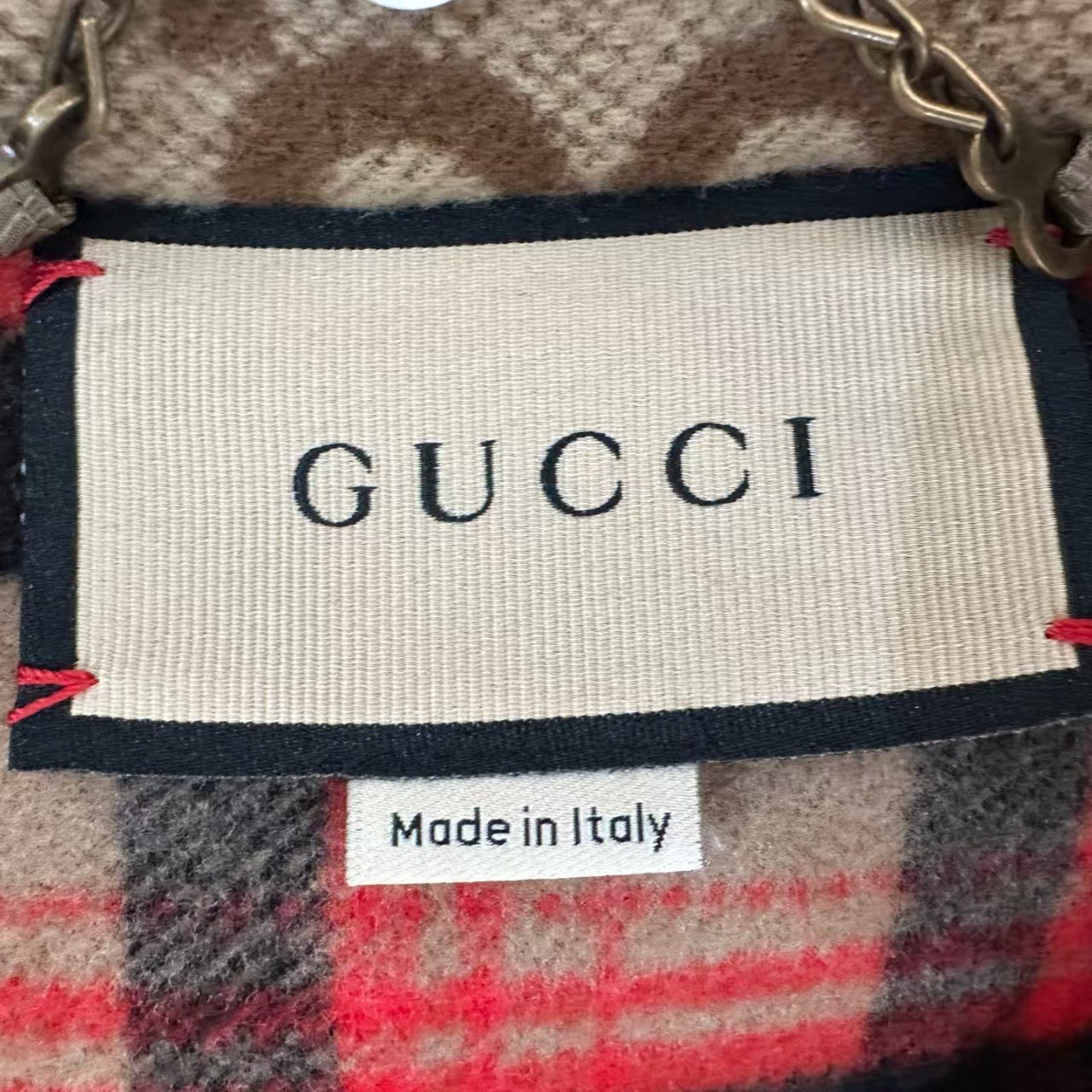 Gucci Jumbo GG‑jacquard Wool Shirt‑Jacket