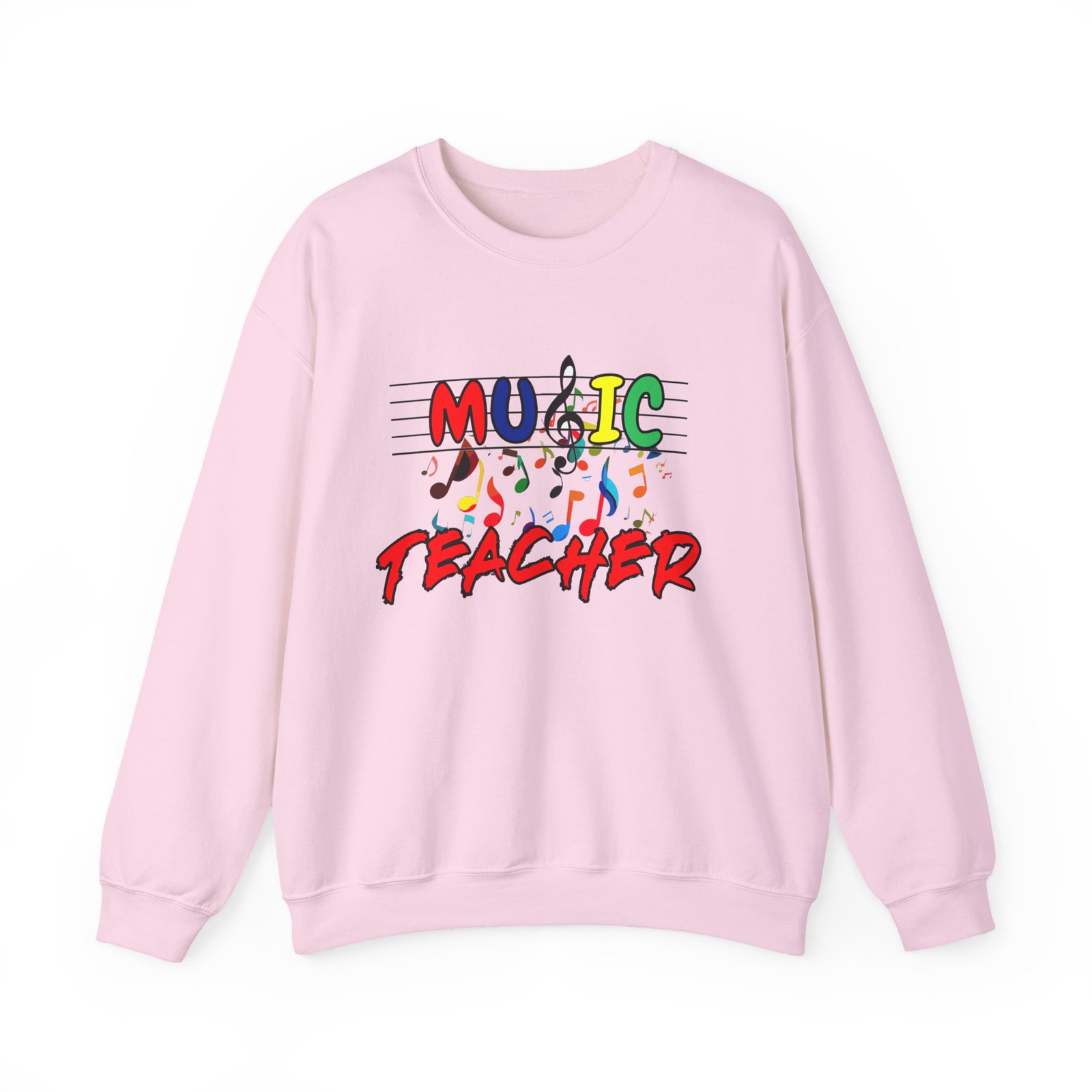Music Teacher Sweatshirt Unisex 4 Colors Gift Mom Tutor Learning 5 Colors