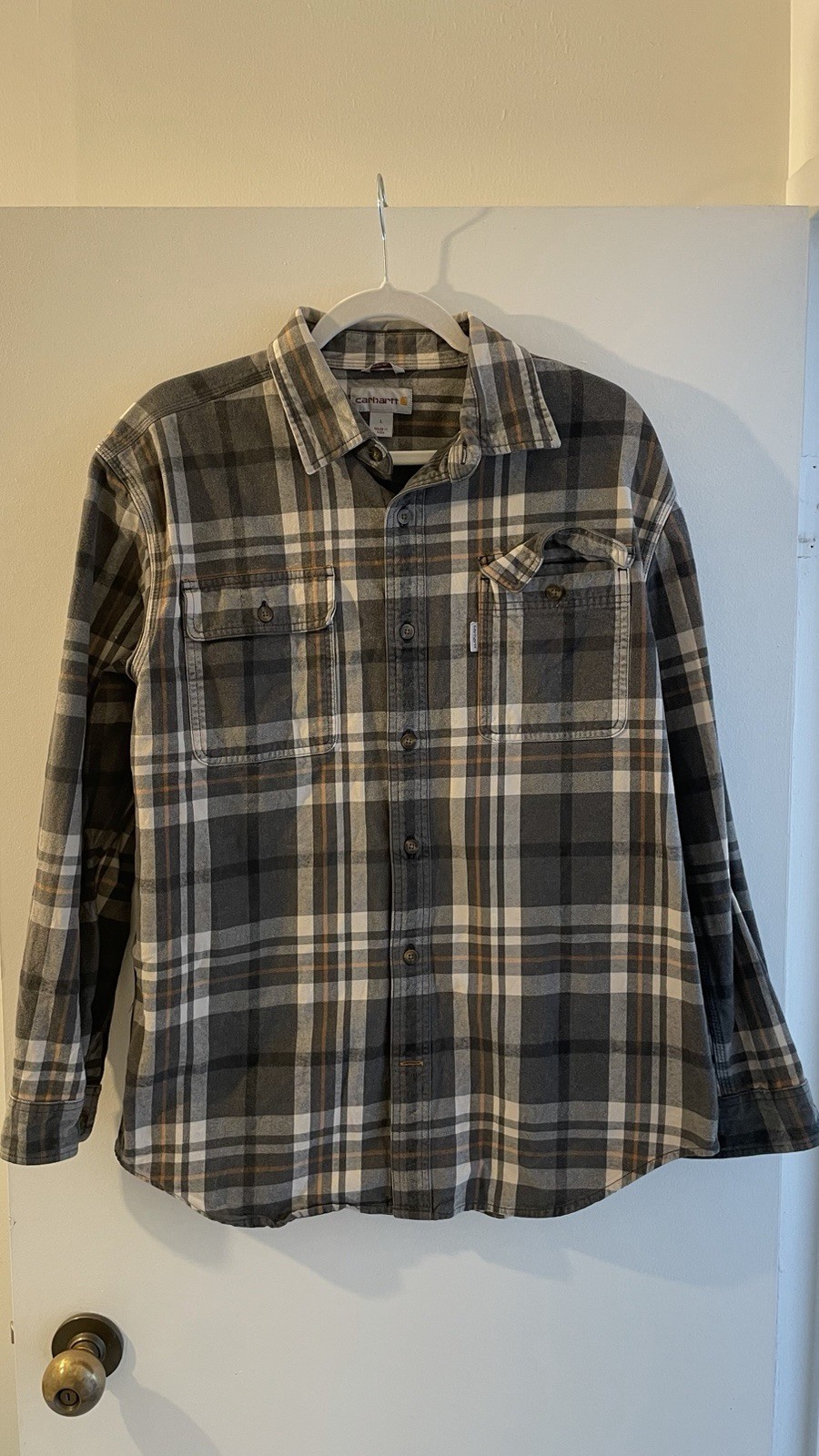 Carhartt Men’s Long Sleeve Flannel