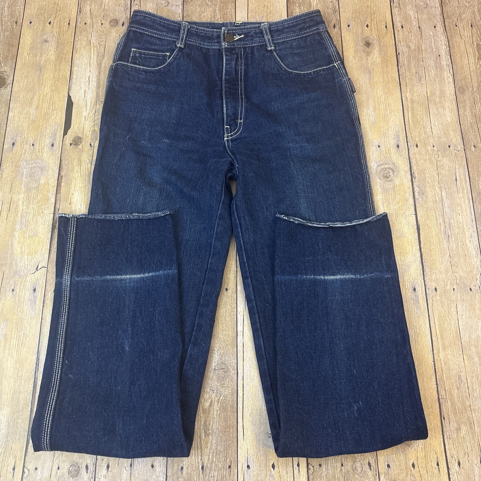 Jordache Jeans Men Vintage Made In Hong Kong Size 33 (29X34)