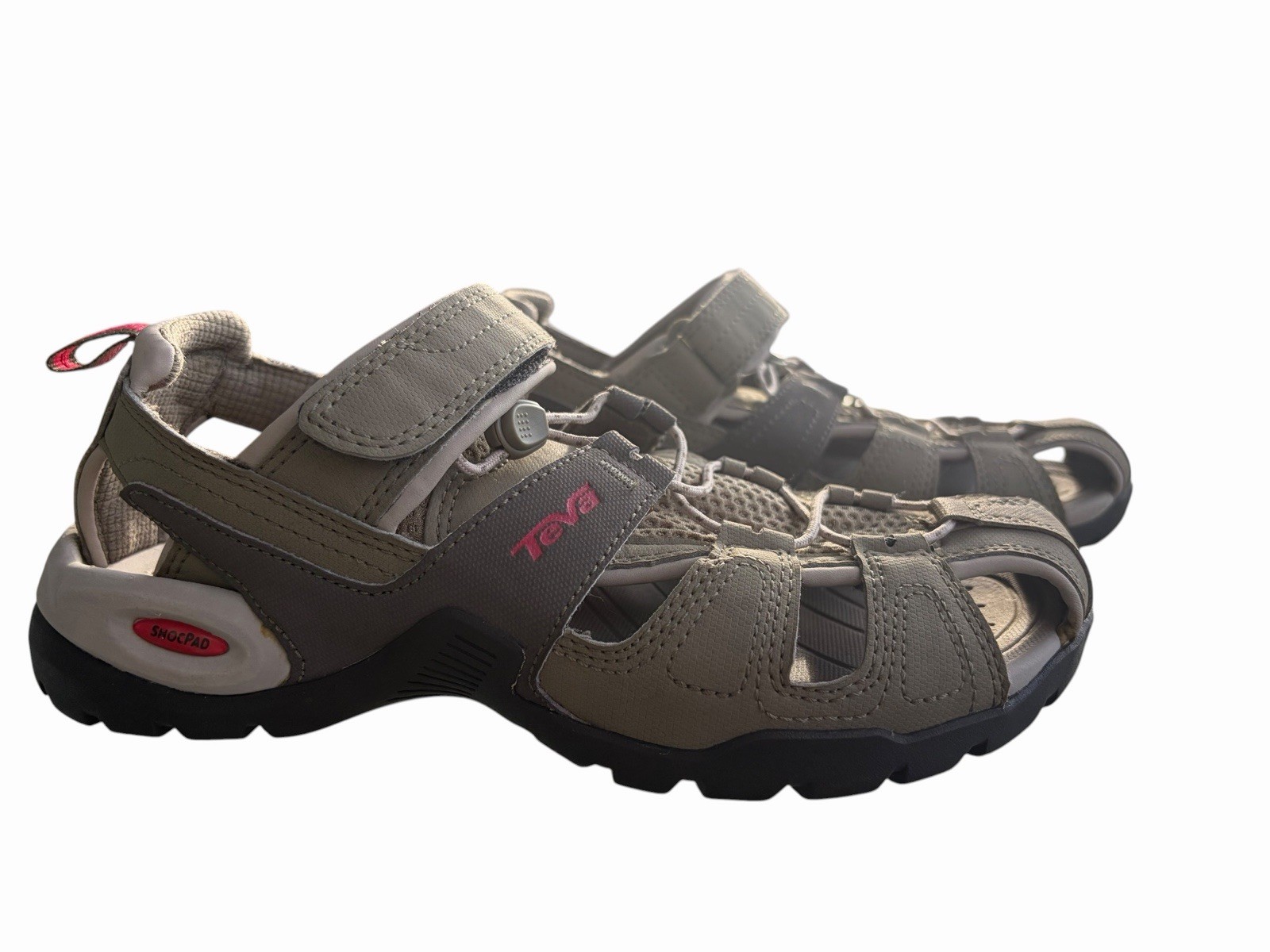 Teva Forebay Hiking Shoes/Sandals Olive Green Size 7