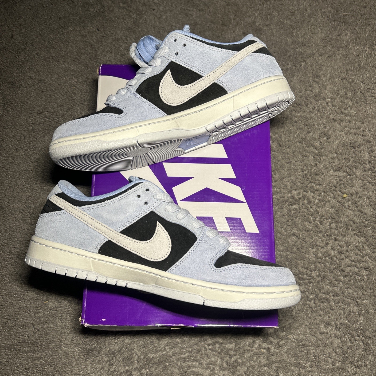 Nike SB Dunk Low Pro Aluminum Grey Size 9.5 Mens Brand New HF3063-400