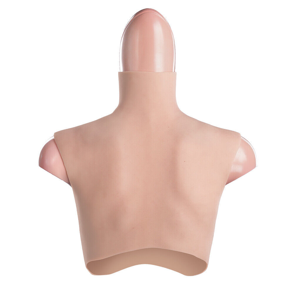 Minaky 8G L Size Silicone Breastplate Breast Forms Fake Boobs With Bloodshot Cos