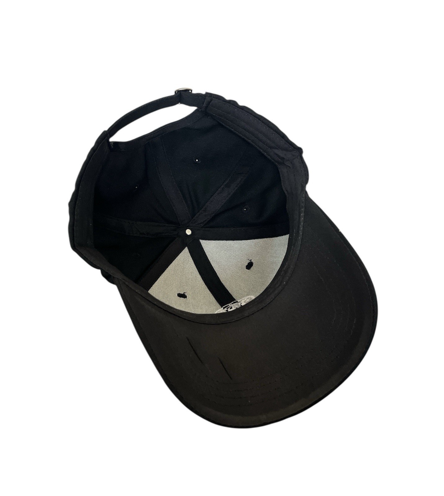 Smith & Wesson Adjustable Hat Curved Bill Black & White NEW