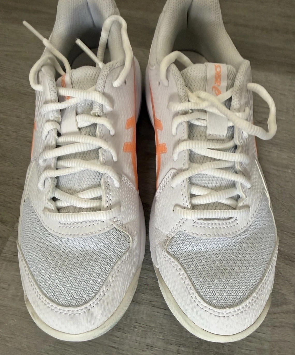 ASICS GEL DEDICATE 8 Pickleball Women Size 7.5 Bright Sunstone Court Shoes New