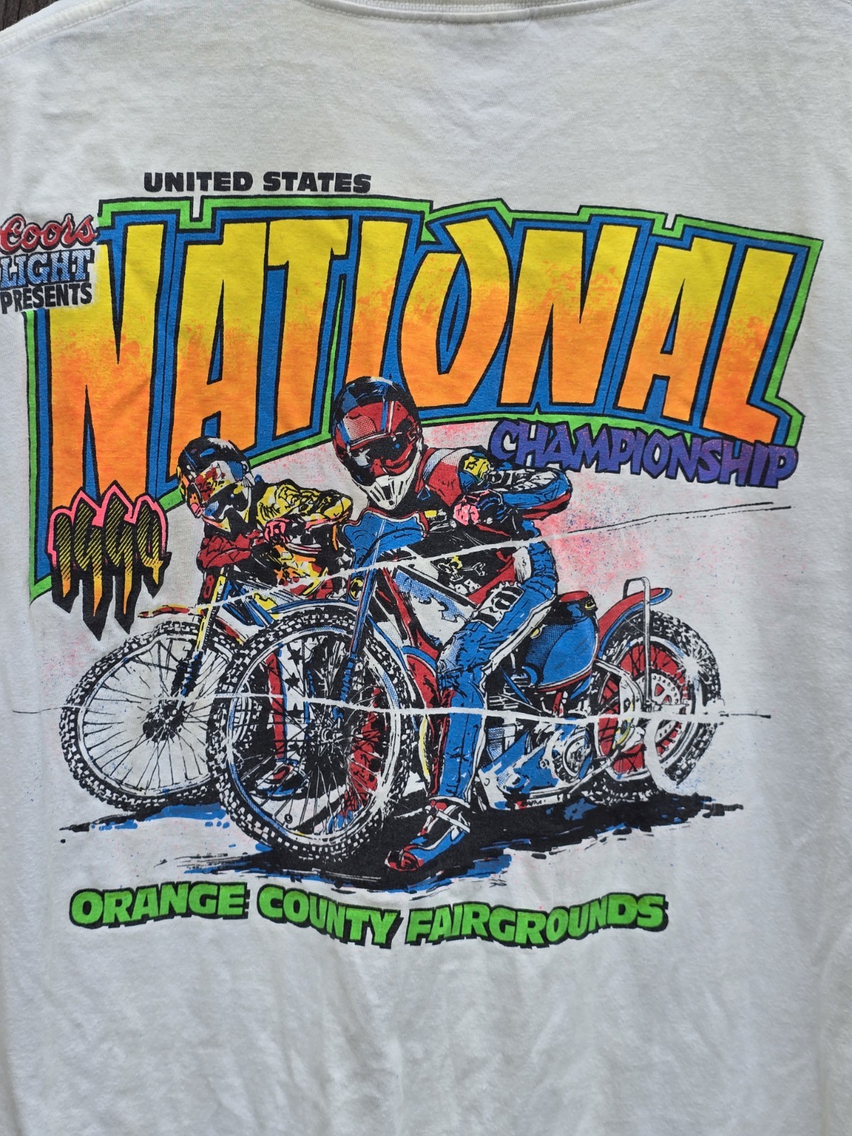 Speedway motorcycle racing 1994 program Orange County Fairgrounds CA