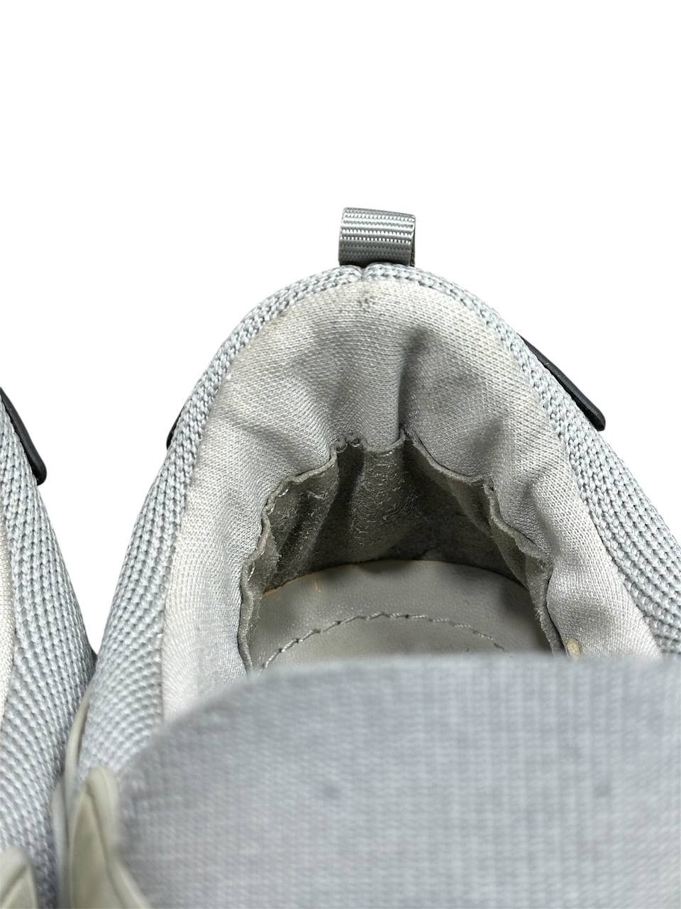 Prada Cloudbust Grey Sneakers Strap Mesh Leather Chunky Sole 25cm UK 6.5