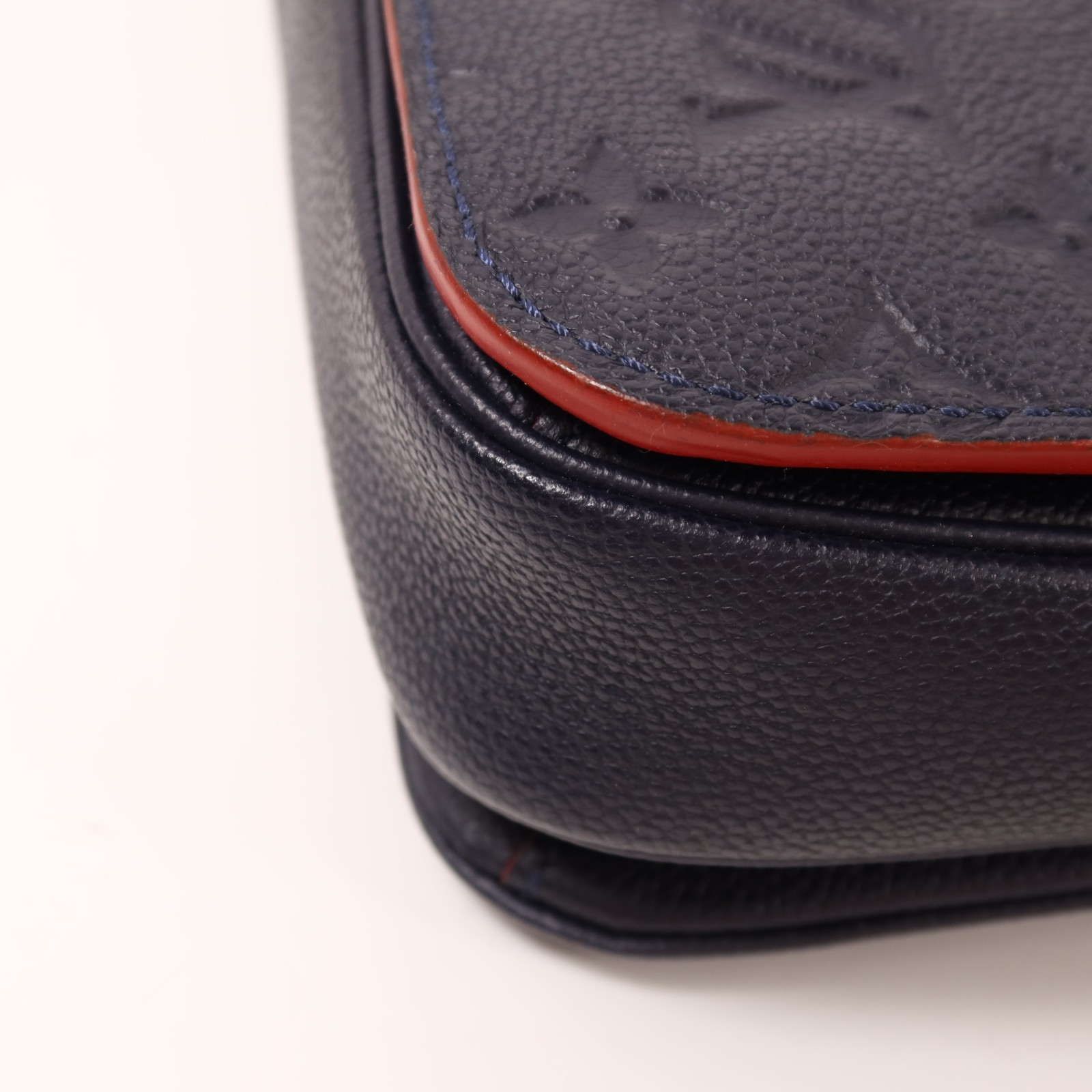LOUIS VUITTON LV GHW Pochette Metis 2 Way Bag M44071 Monogram Empreinte Navy
