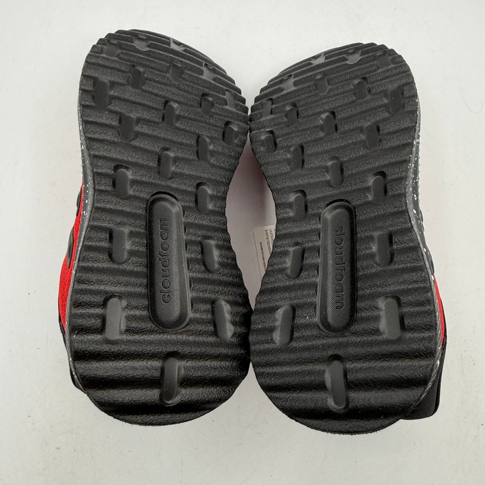 Adidas X_PLRPATH K Kids Size 11K Red Black Speckled Cloudfoam JI0481