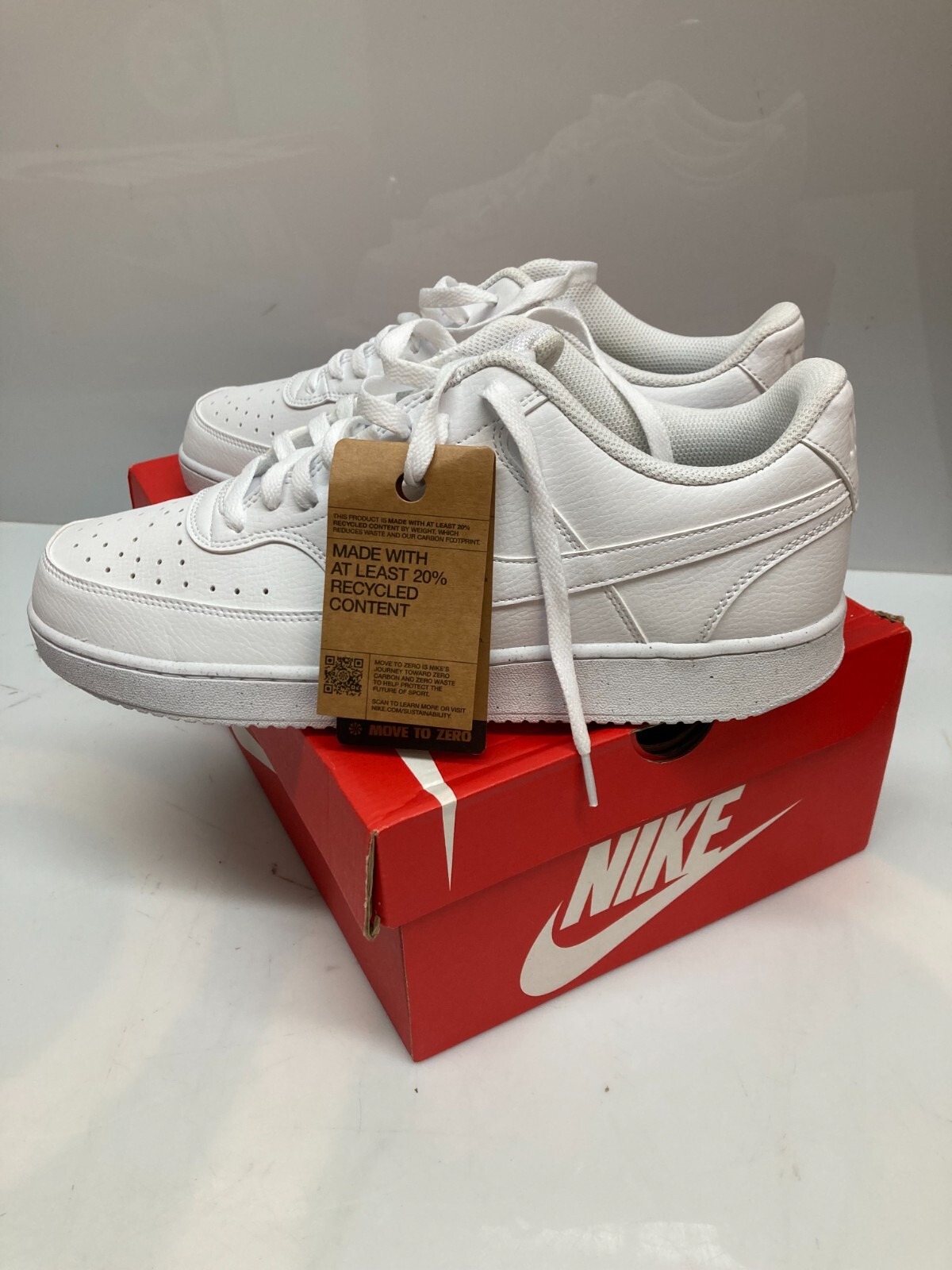 Nike Court Vision Men’s Sneakers DH2987 100 Next Nature Retro Style US Size 13