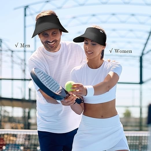 Visor Sun Plain Hat Sports Cap Colors Golf Hat Tennis Beach Adjustable Summer US