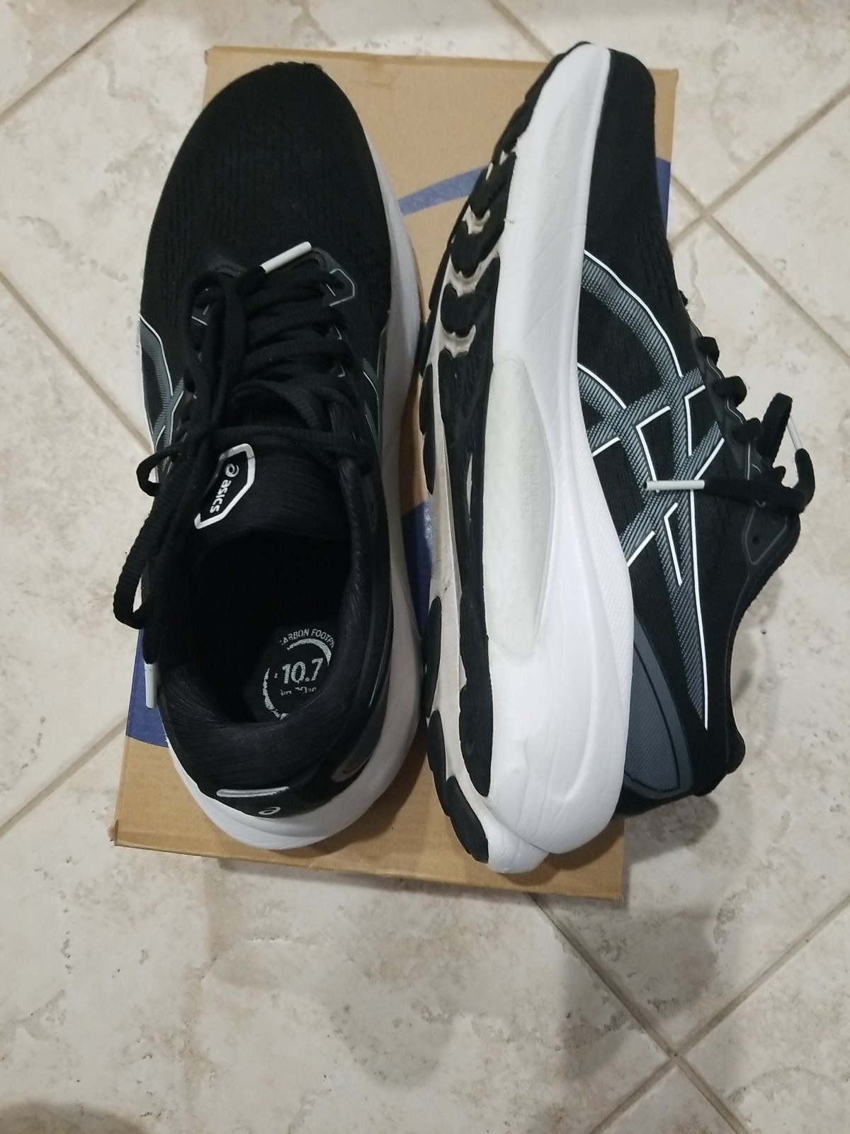 Asics Gel Kayano 30 Black Sheet Rock