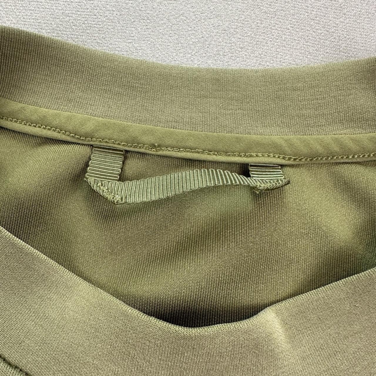 Lululemon Dress Womens 6 Olive Green Bronze Softstreme Back In Action Athletic