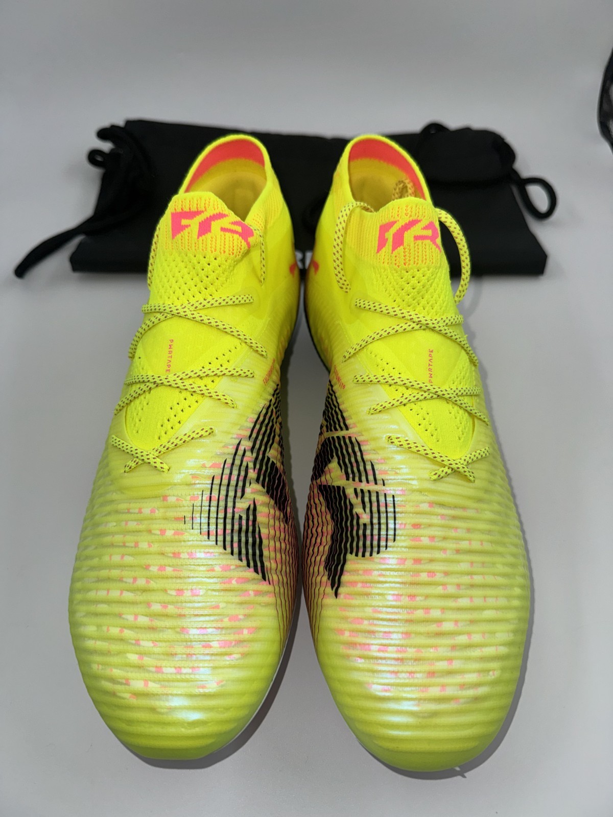 PUMA Future 8 Ultimate FG Yellow Red Black 108138-03 Men’s Pick Size