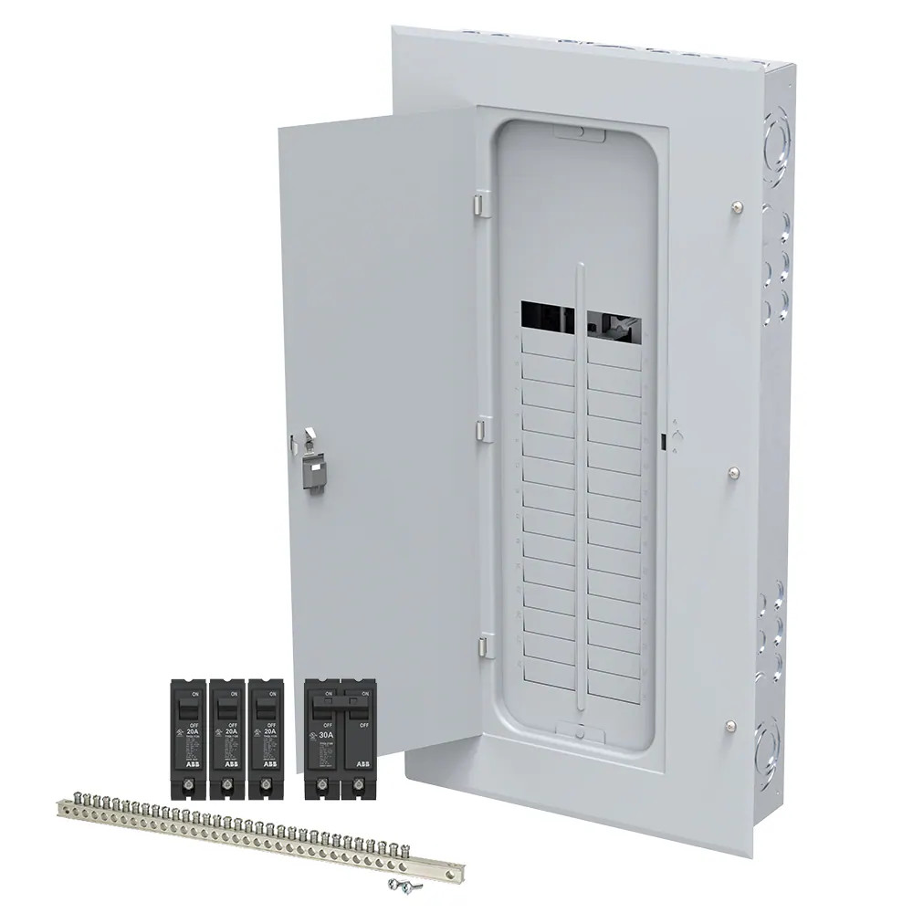 ABB ReliaHome P-Series 200 -Amp 30 -Spaces 60 -Circuit Indoor Main Lug Plu|13631
