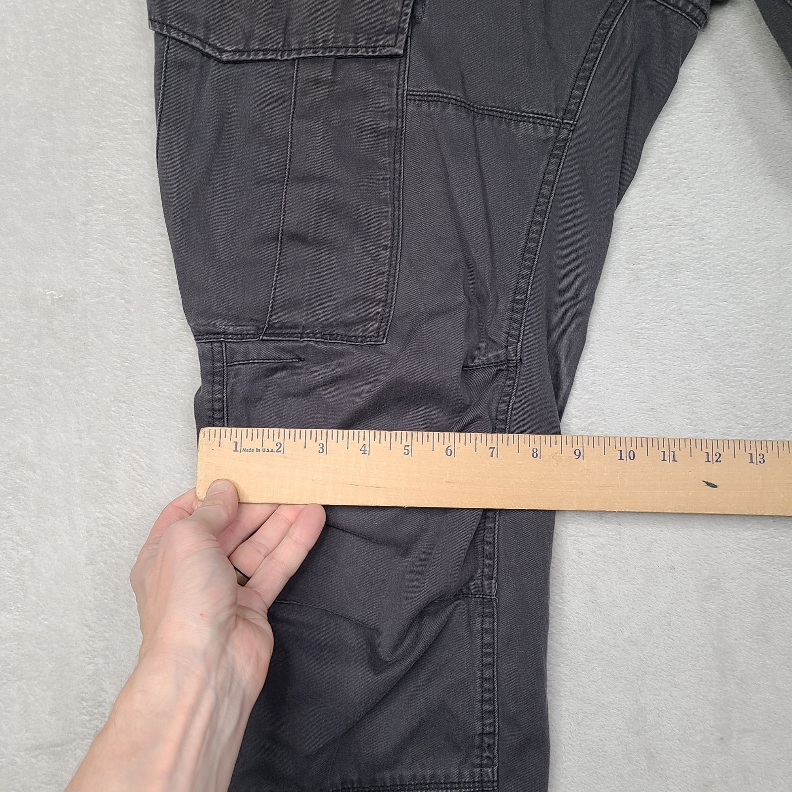 G Star Raw Rovic Zip 3D Regular Tapered Cargo Grey Pants Men Size 36×30