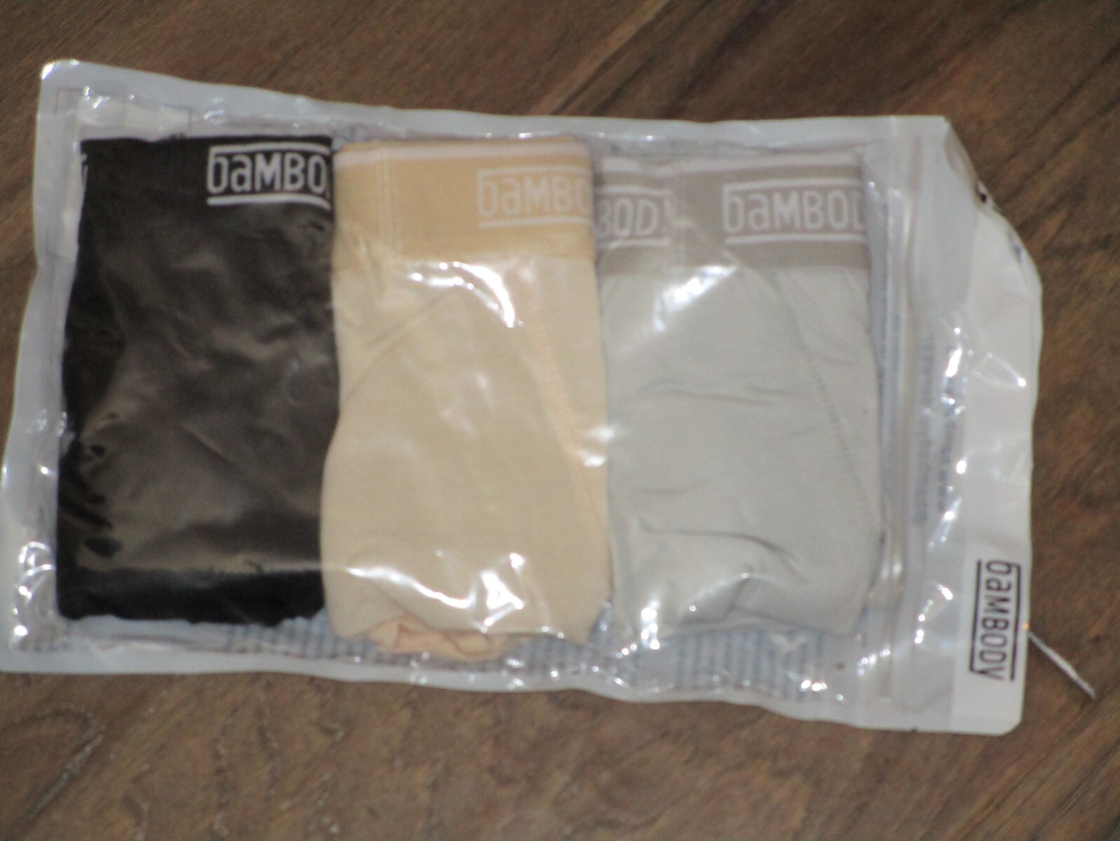 BAMBODY 3-PACK ABSORBENT LEAKPROOF PERIOD HIPSTER PANTIES SIZE 7 NEW
