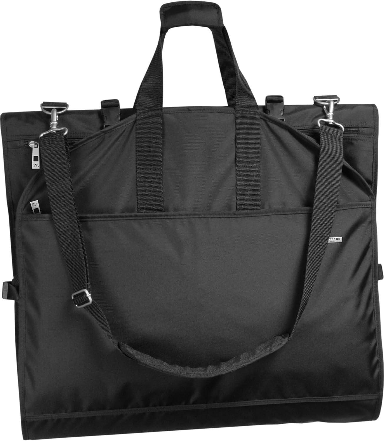 66” Premium Tri-Fold Carry on Destination Wedding Dress Travel Bag with Multiple