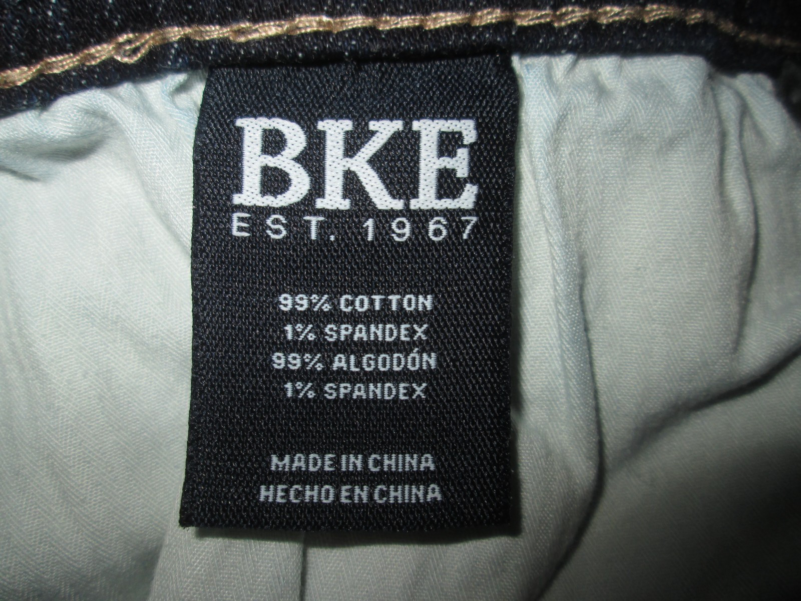 BKE Jake Straight Stretch Jeans Men’s Tag Size 32×32
