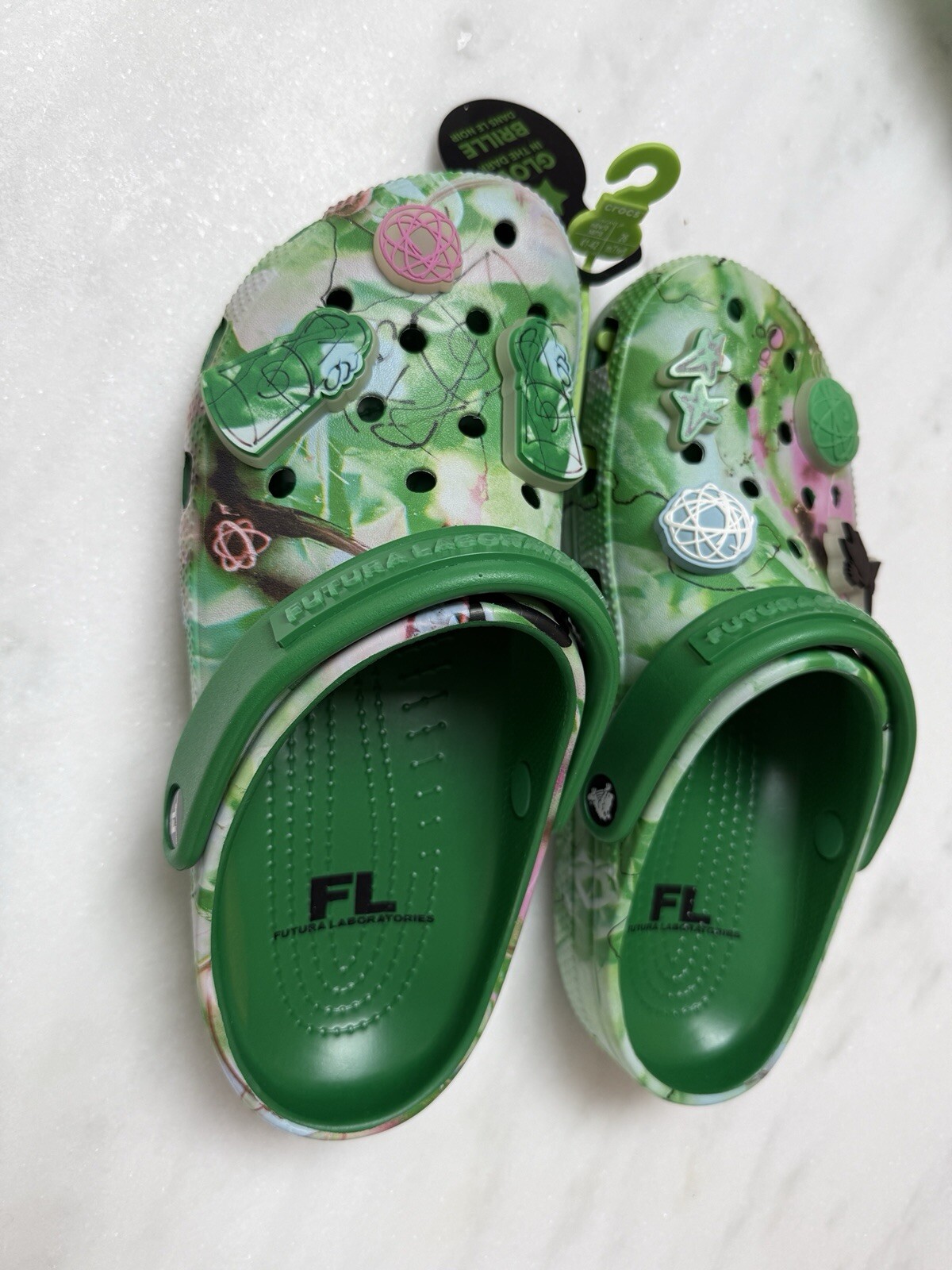 Futura Laboratories X CROCS Clogs Men’s Size 8