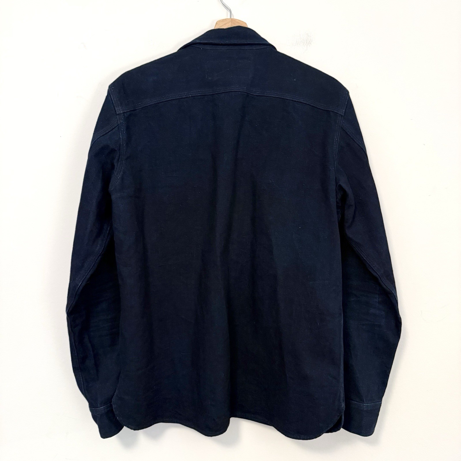 Rogue Territory RGT Japanese Selvedge Denim Service Shirt Jacket $295 – Large